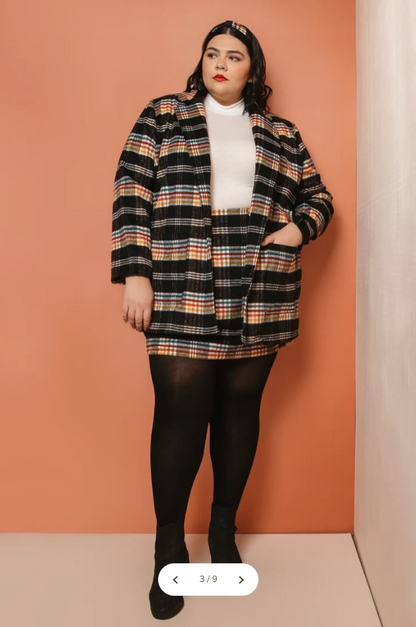 Heather Blazer - Printed Pattern