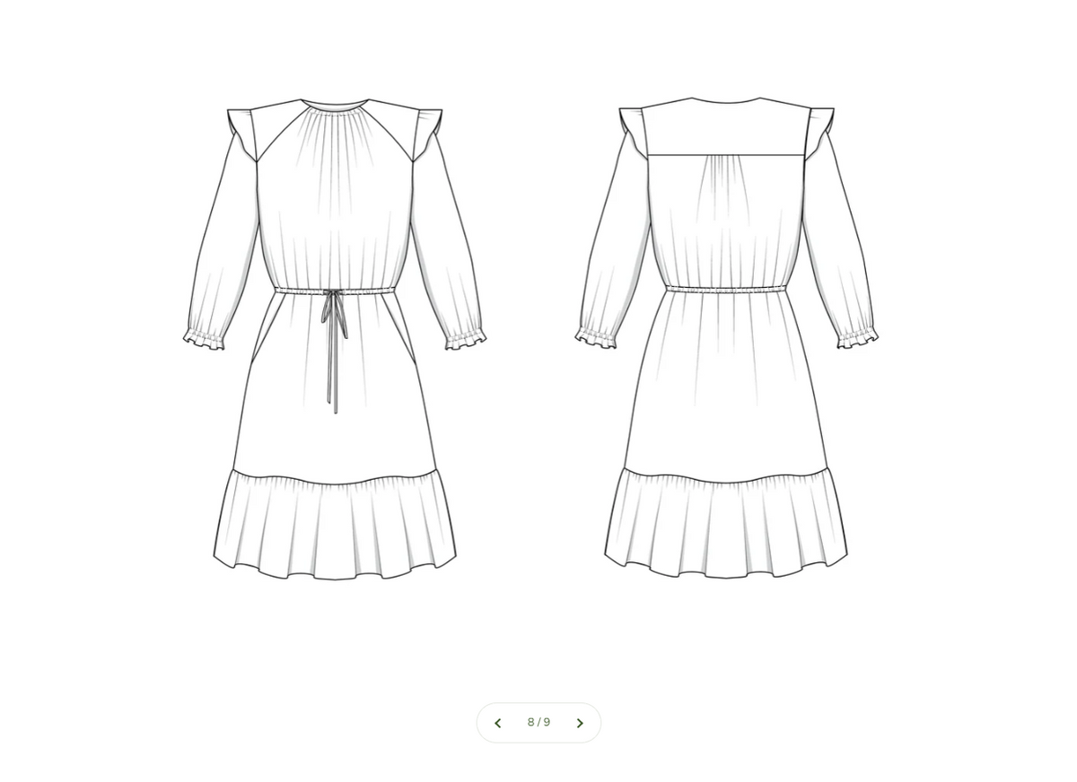 Davenport Dress - Printed Pattern