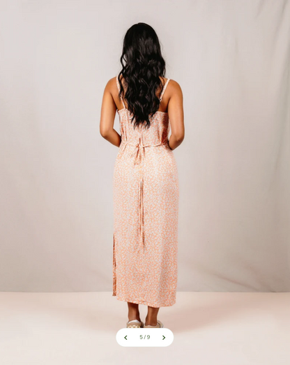 Saltwater Slip Dress - Printed Pattern