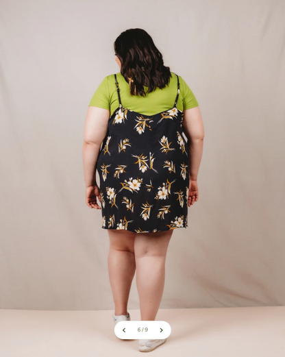 Saltwater Slip Dress - Printed Pattern