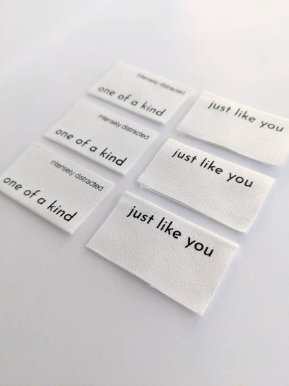 One Of A Kind, Just Like You | Cotton Luxe Labels