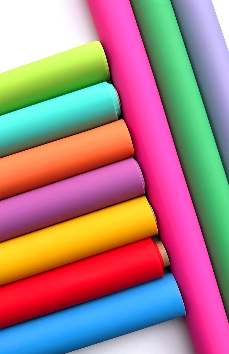 Lime Jelly Vinyl - 18in x 53in Roll