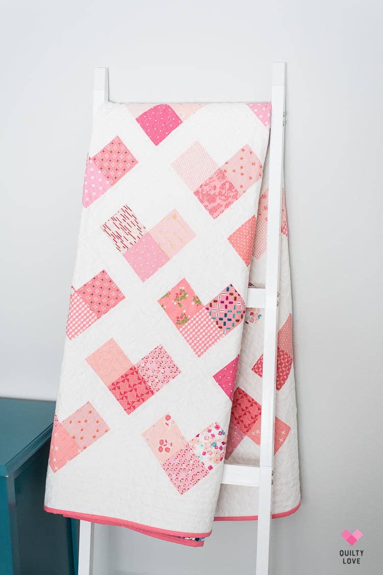 Quilty Hearts PAPER Quilt Pattern