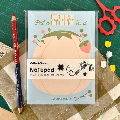 Put a Pin in it Notepad