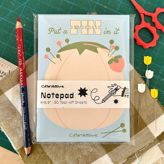 Put a Pin in it Notepad
