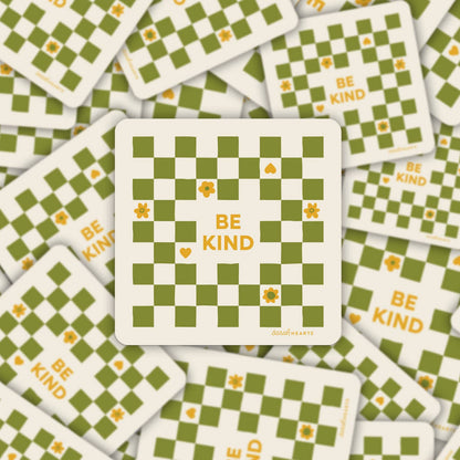 Be Kind Sticker - Vinyl Waterproof Sticker