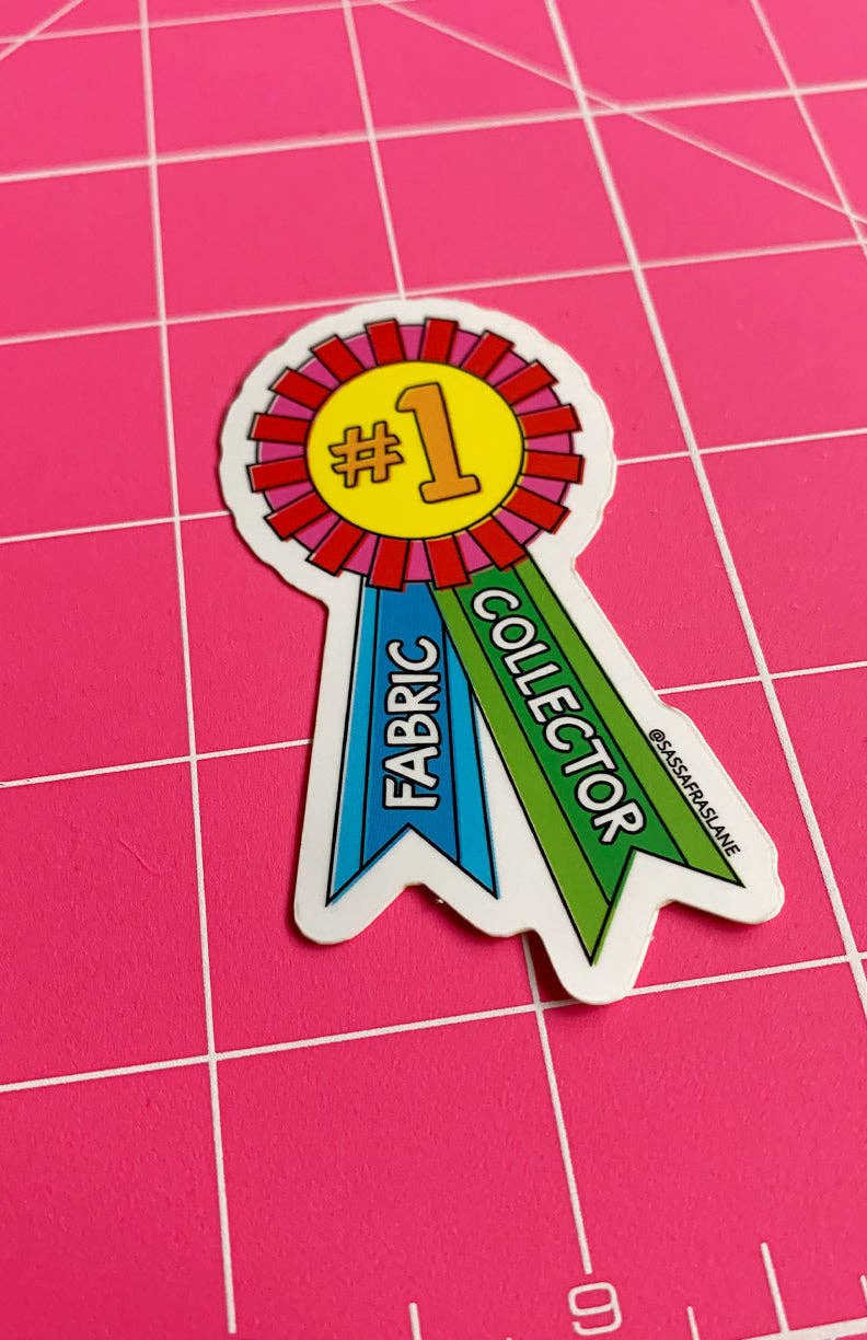 Fabric Collector Award Sticker