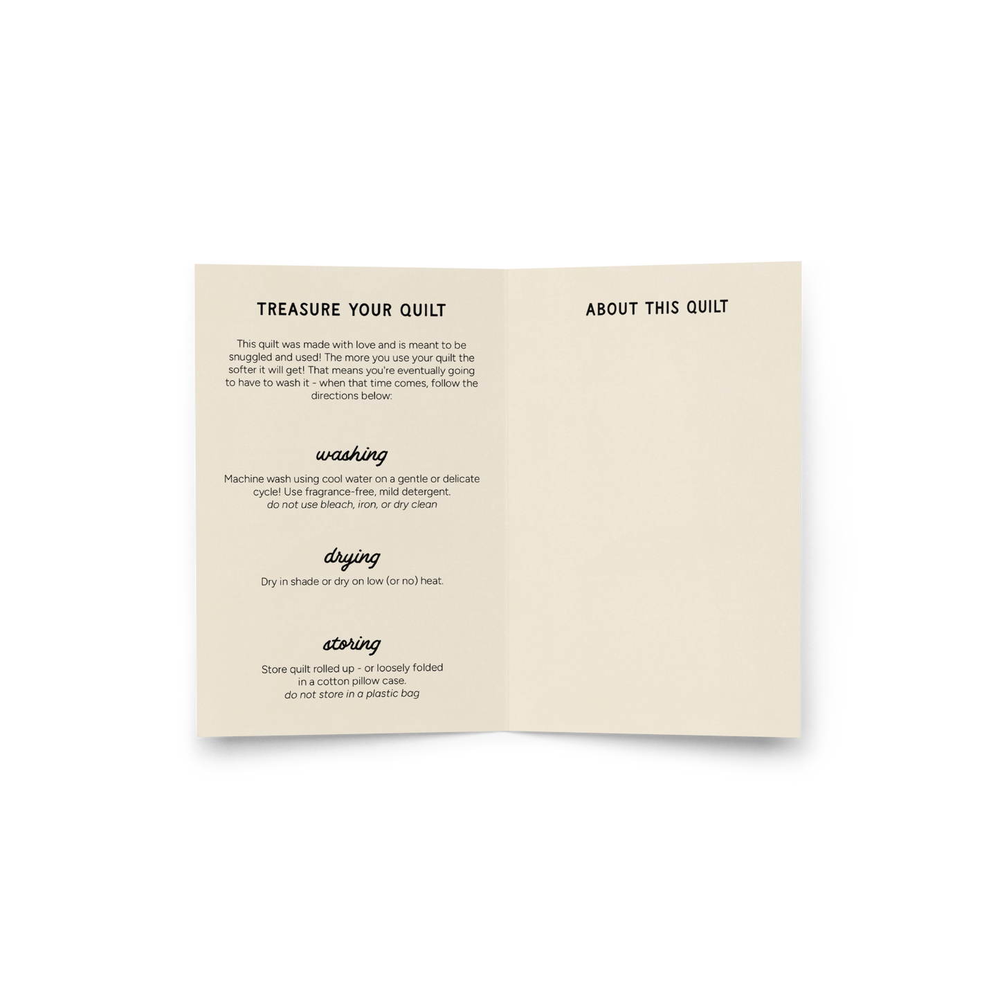 Certified Heirloom Greeting Card