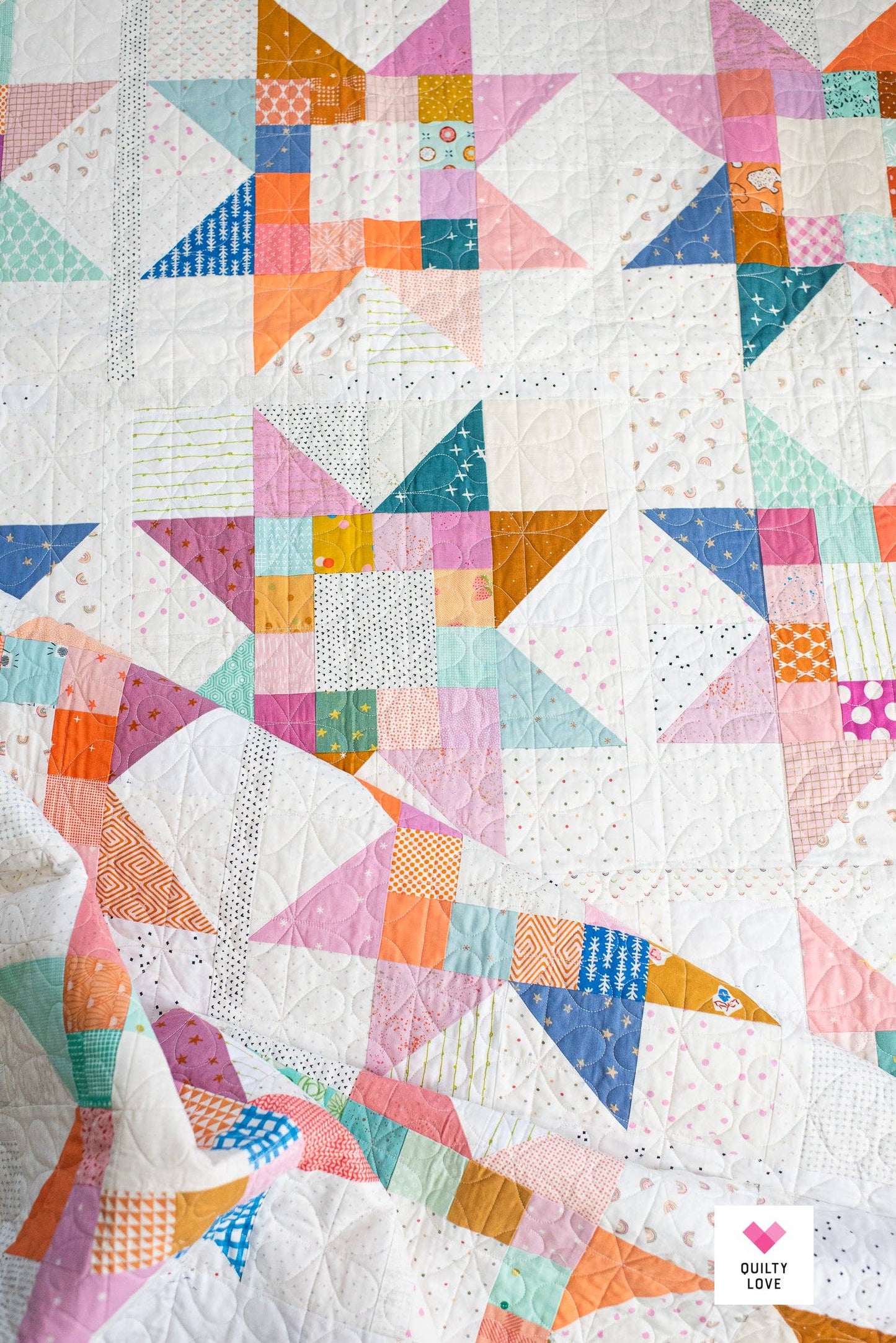 Quilty Stars PAPER quilt pattern