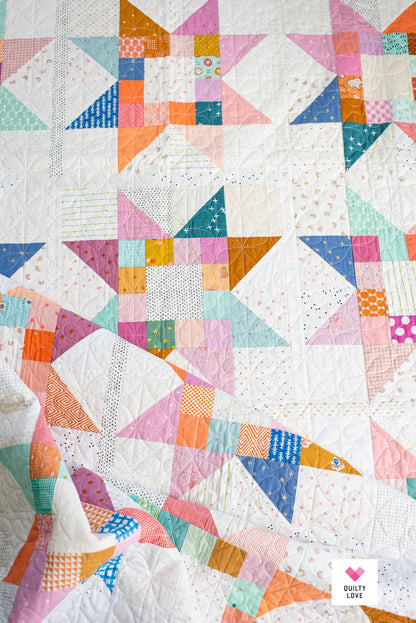 Quilty Stars PAPER quilt pattern