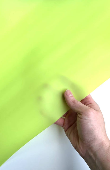 Lime Jelly Vinyl - 18in x 53in Roll