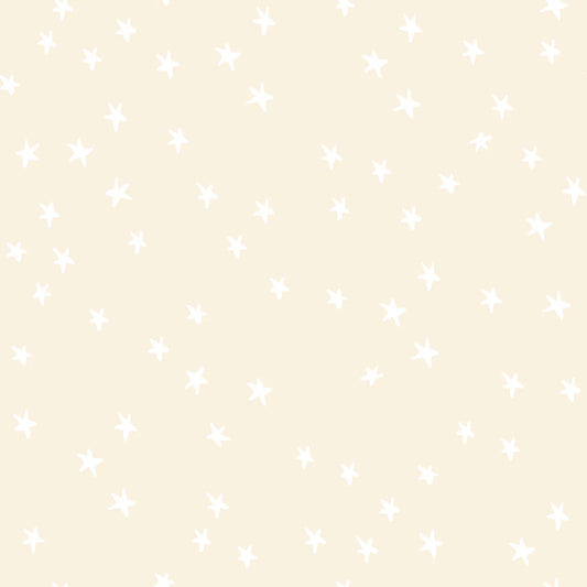 Starry in White on Natural