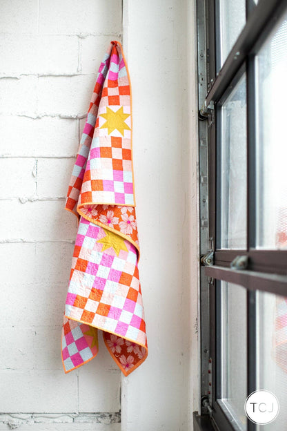 Campfire Glow Quilt Pattern - Printed