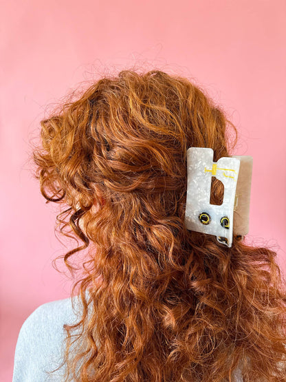 Sewing Machine Hair Claw Clip