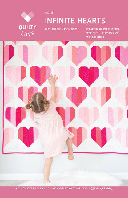 Infinite Hearts PAPER Quilt Pattern