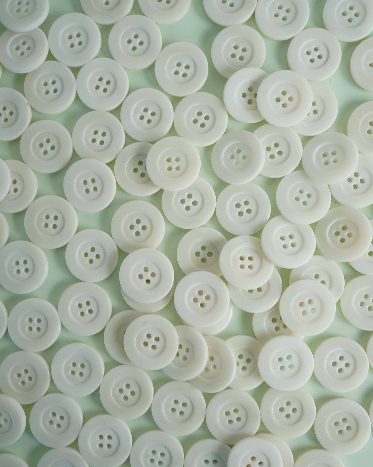 Milk 1" Corozo Nut Buttons: Set of 4