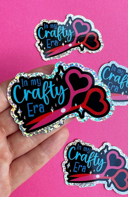 In My Crafty Era Sticker