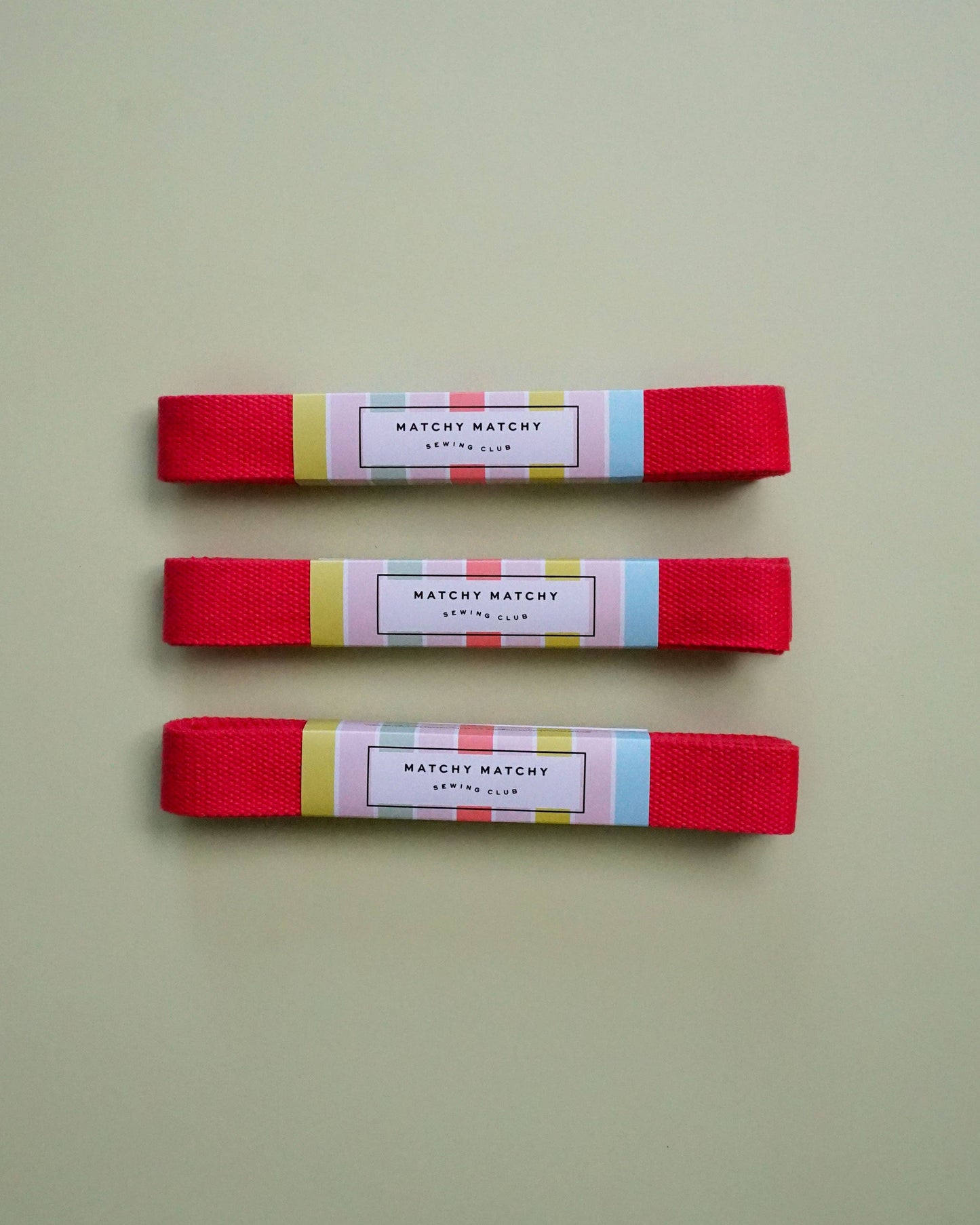 Red Webbing: 3 yards