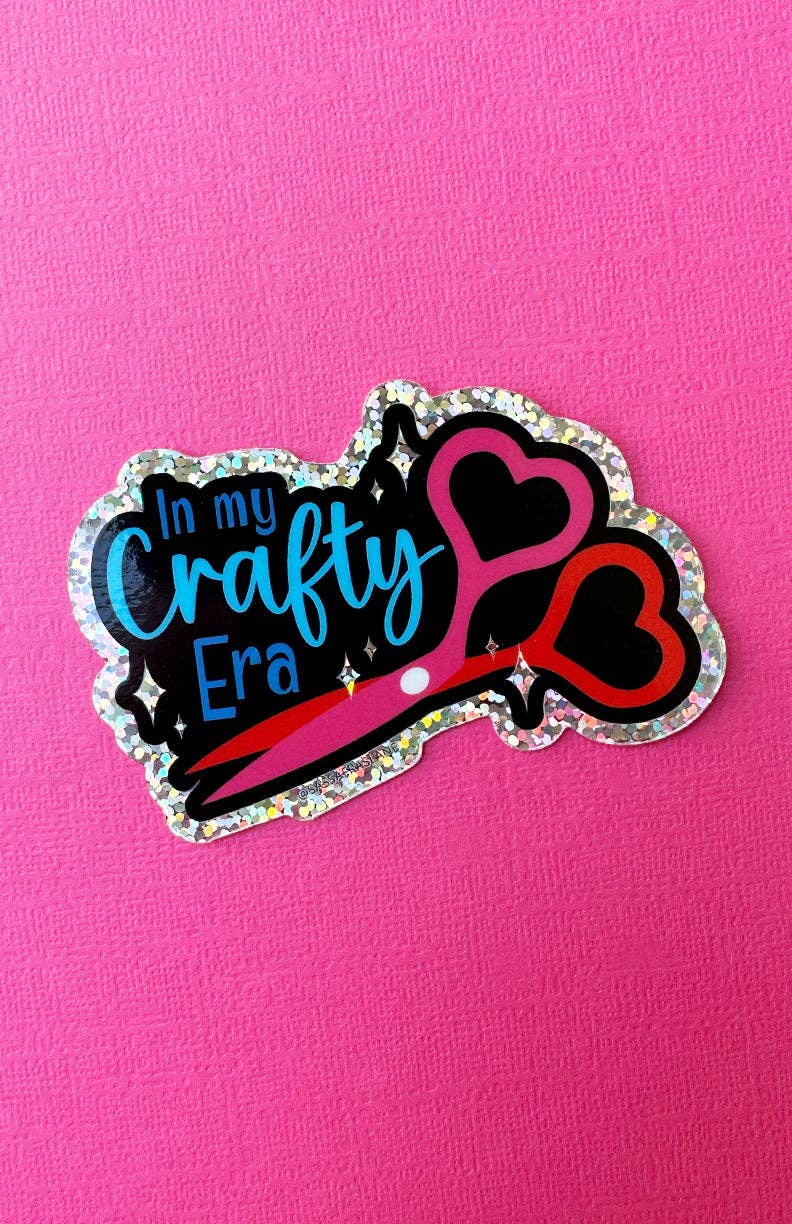 In My Crafty Era Sticker