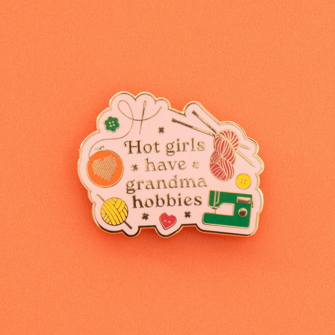 Hot Girls Have Grandma Hobbies Magnetic Needle Minder
