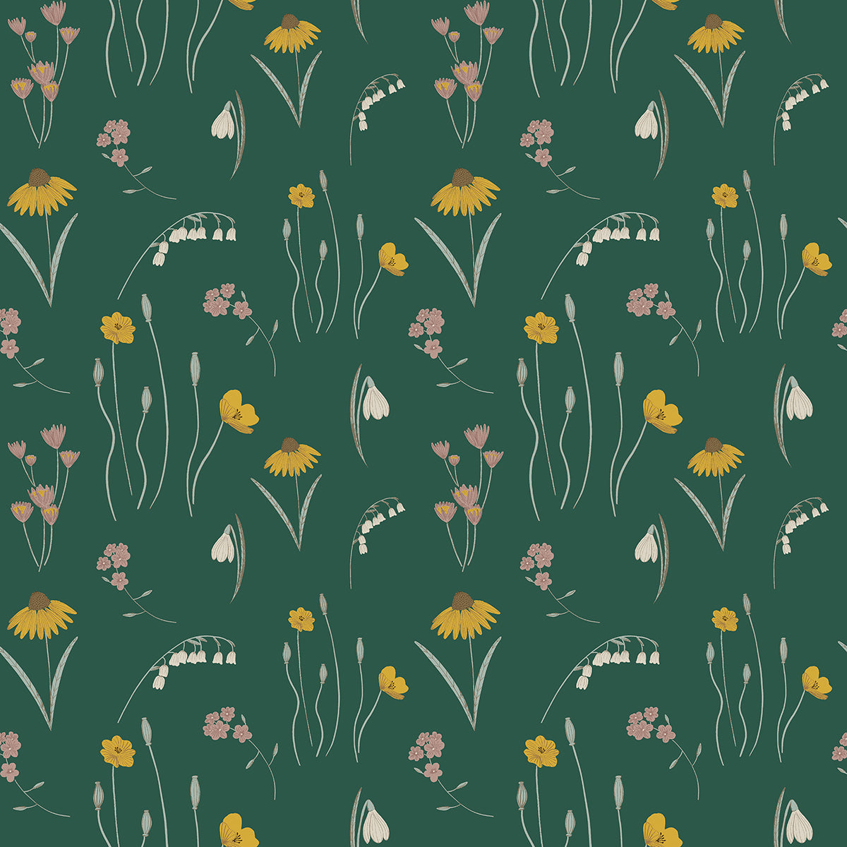 Mini Meadow in Green