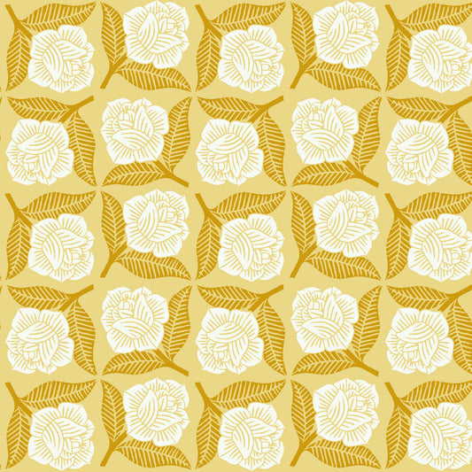Sweet Rose in Yellow - CANVAS
