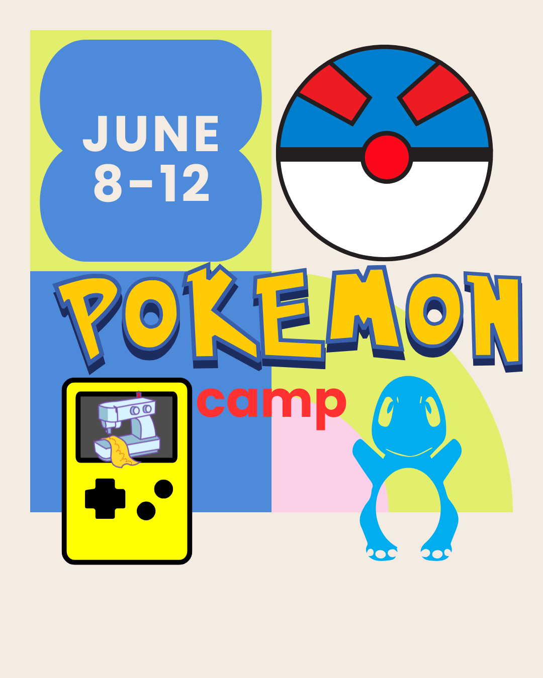 Pokemon Sewing Camp