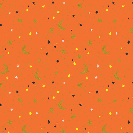 October Night in Orange Metallic