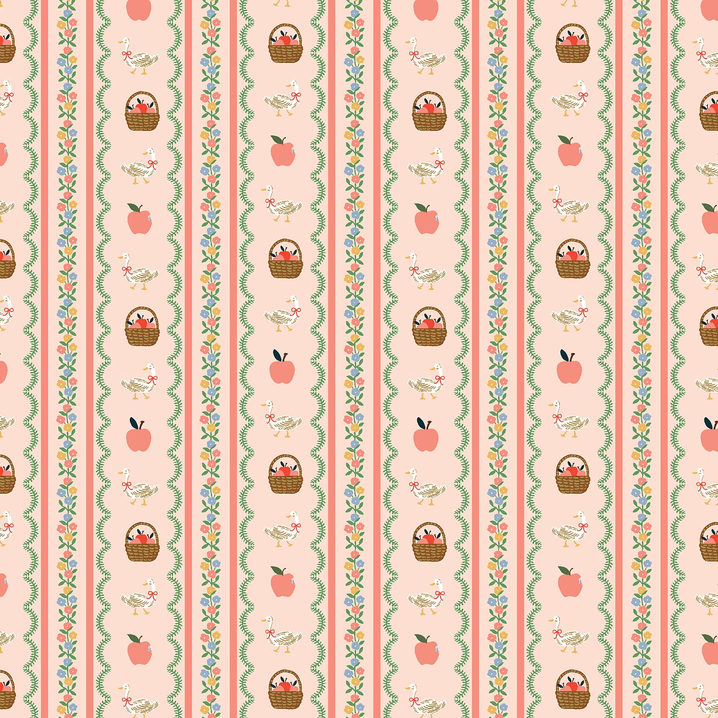 Farmhouse Stripe in Pink