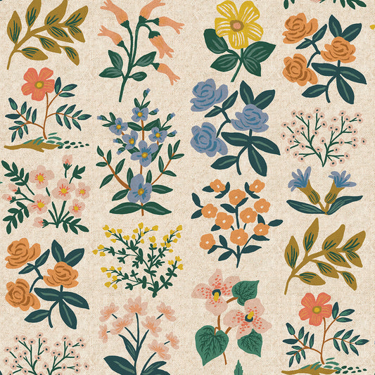 Wildflower Field in Natural - CANVAS