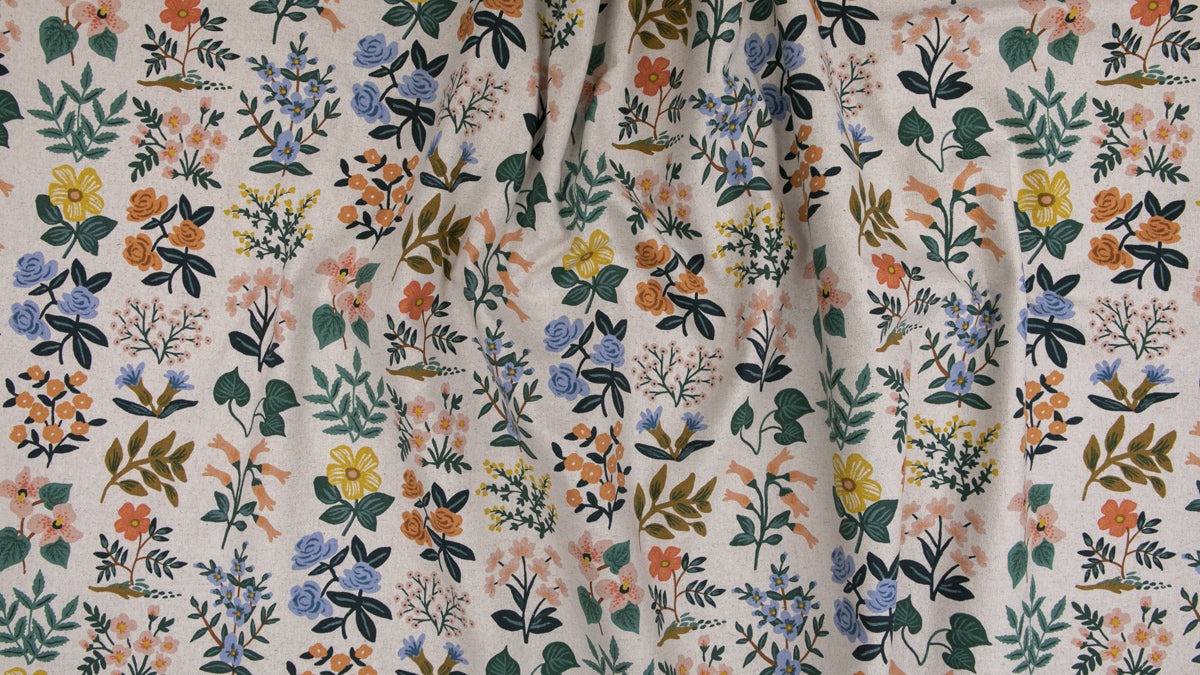 Wildflower Field in Natural - CANVAS