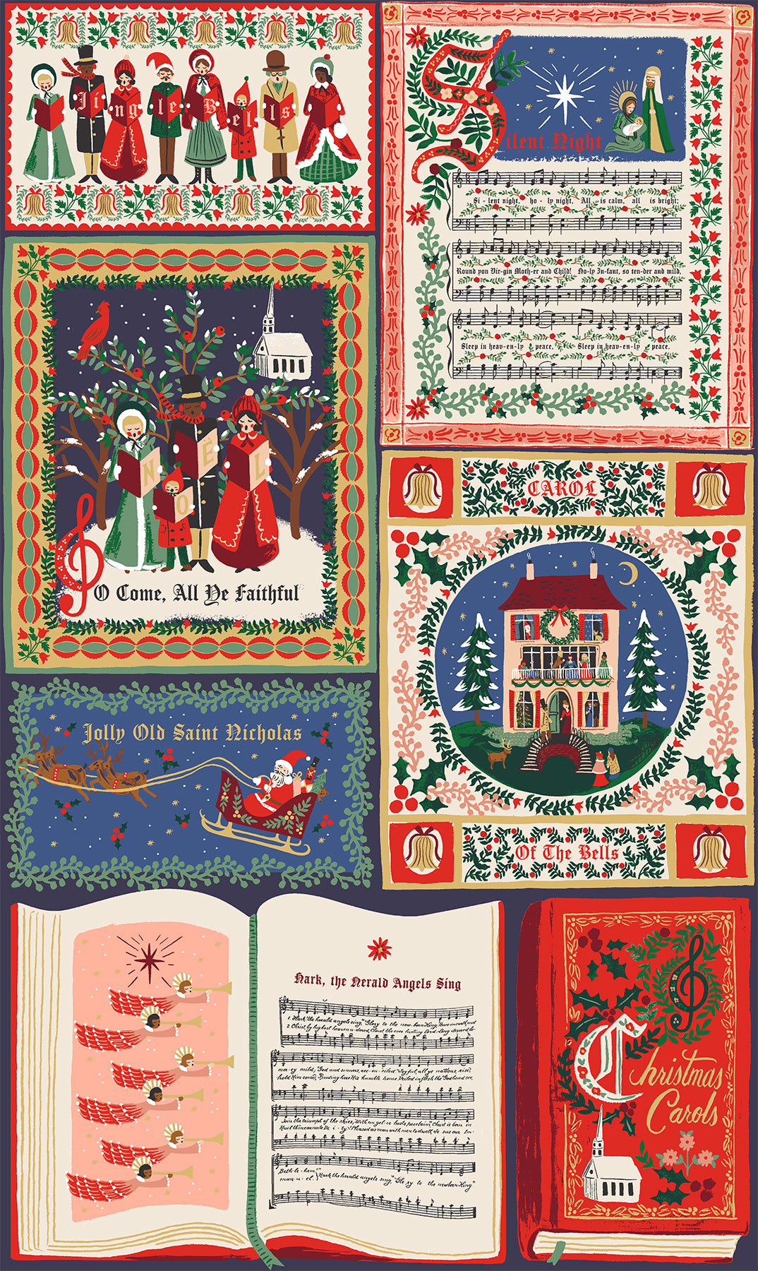 Christmas Carols in Red