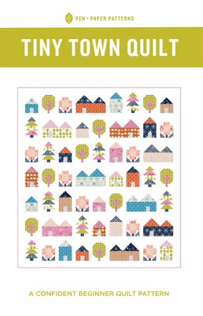 Tiny Town Quilt Pattern- PRINTED