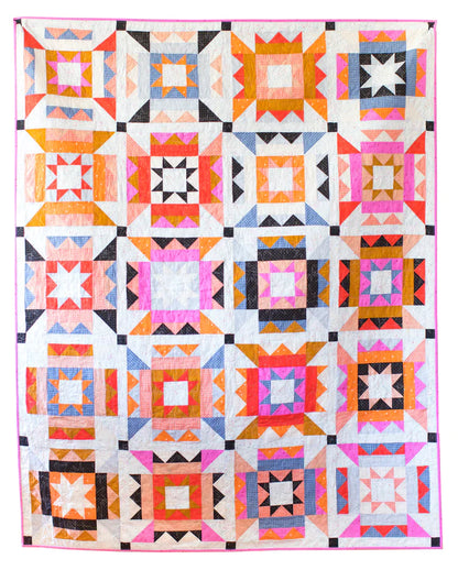 Nova Star Quilt Pattern- PRINTED