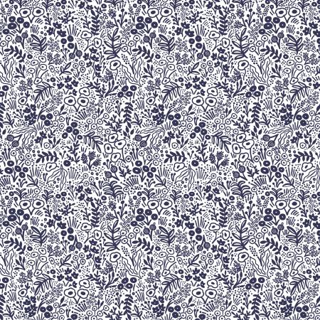 Tapestry Lace - Navy Fabric