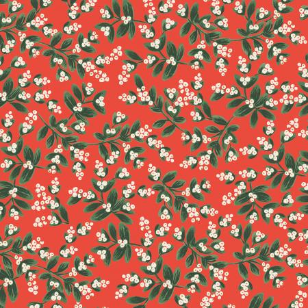 Mistletoe in Red Metallic